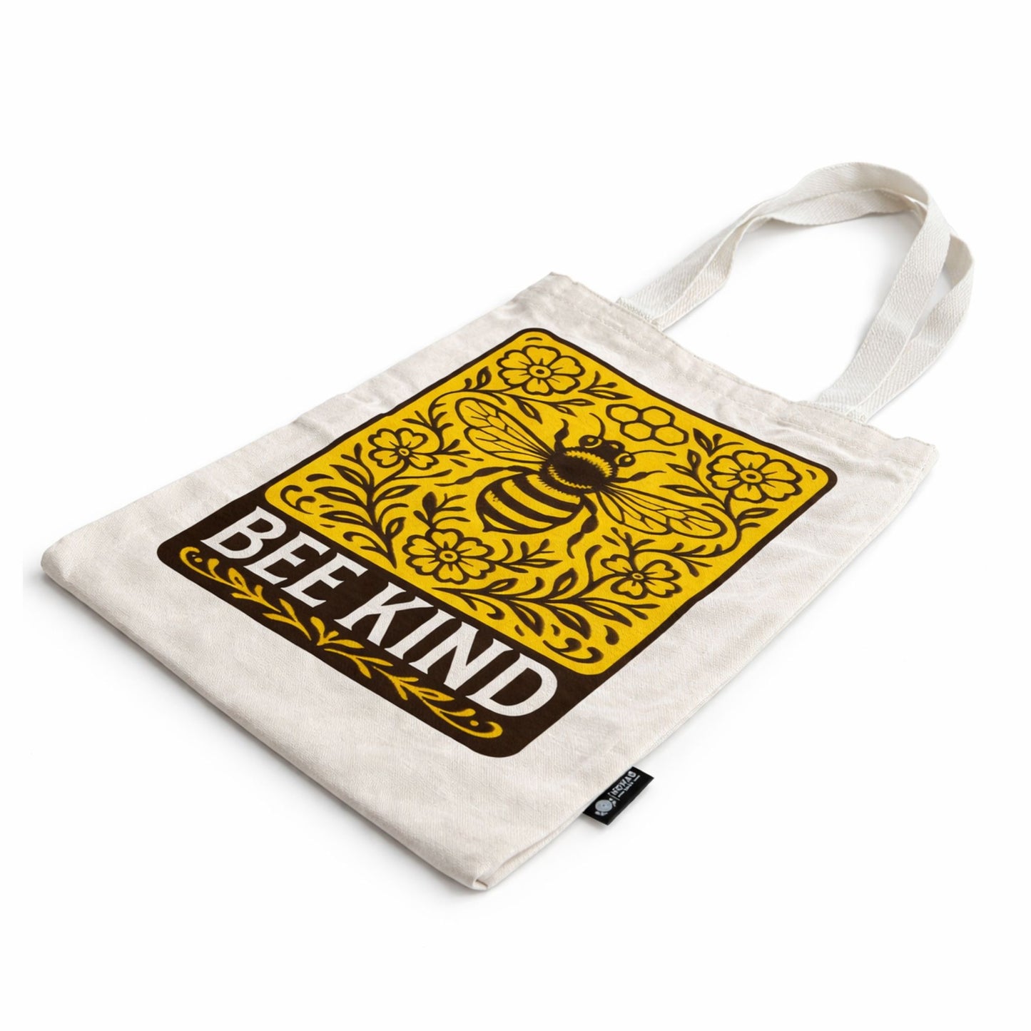 Nomad Sari Icònic Toni Bossa Tote - Sigues amable - Natural 10 oz
