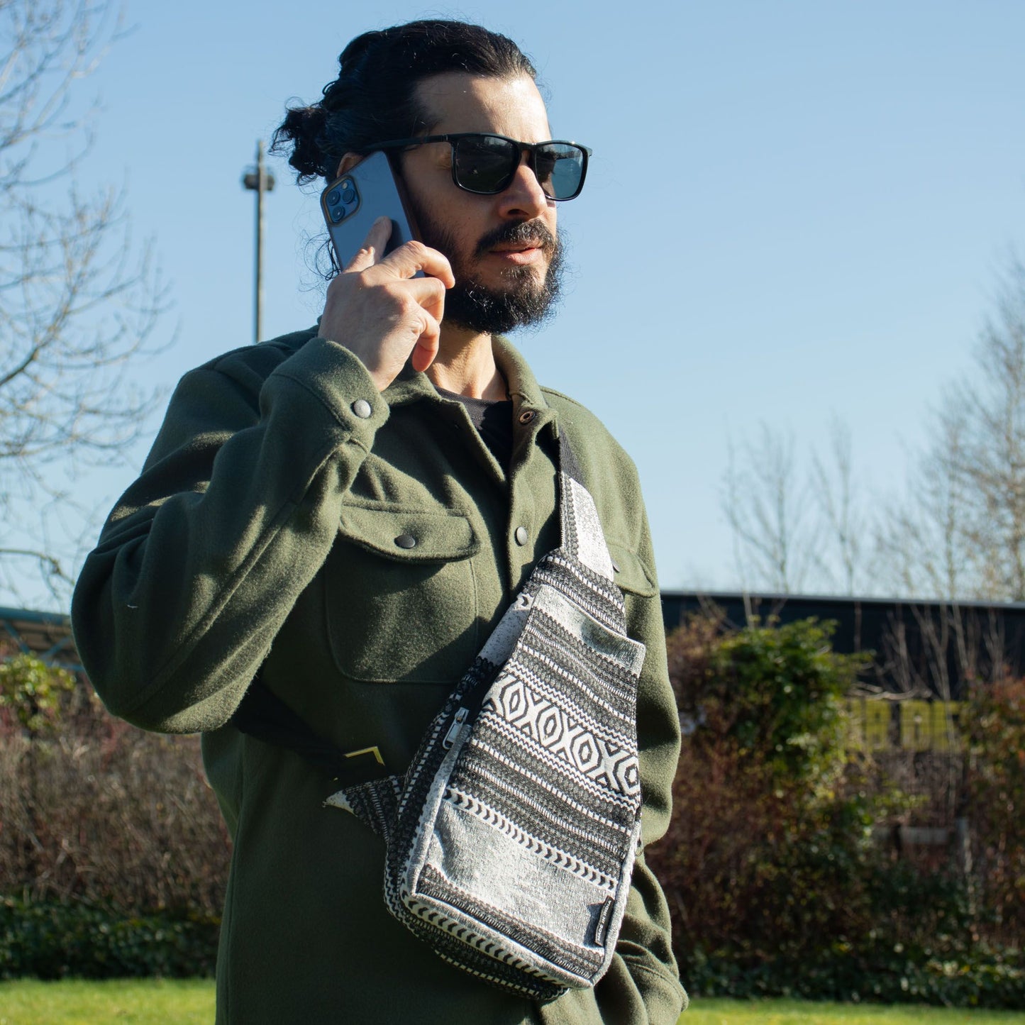 Bosses de Jacquard Natural - Caravana Urbana - Bosses Bandolera