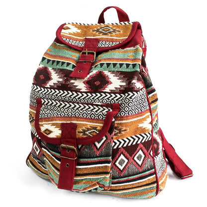 Teixit Jacquard - Motxilla Xocolata