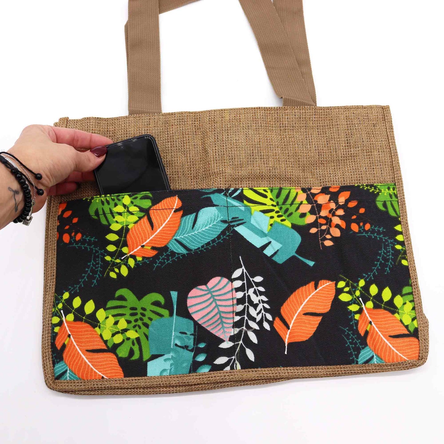 Bossa de la compra Tropical Market - (Aleatori) - 40x30x9cm
