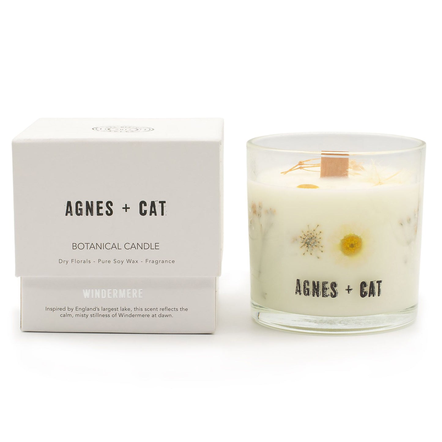 Espelma de Cera de Soja Botànica Agnes + Cat - Windermere