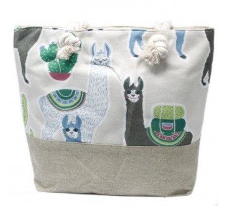 Bossa shopper amb nansa de corda - Flames