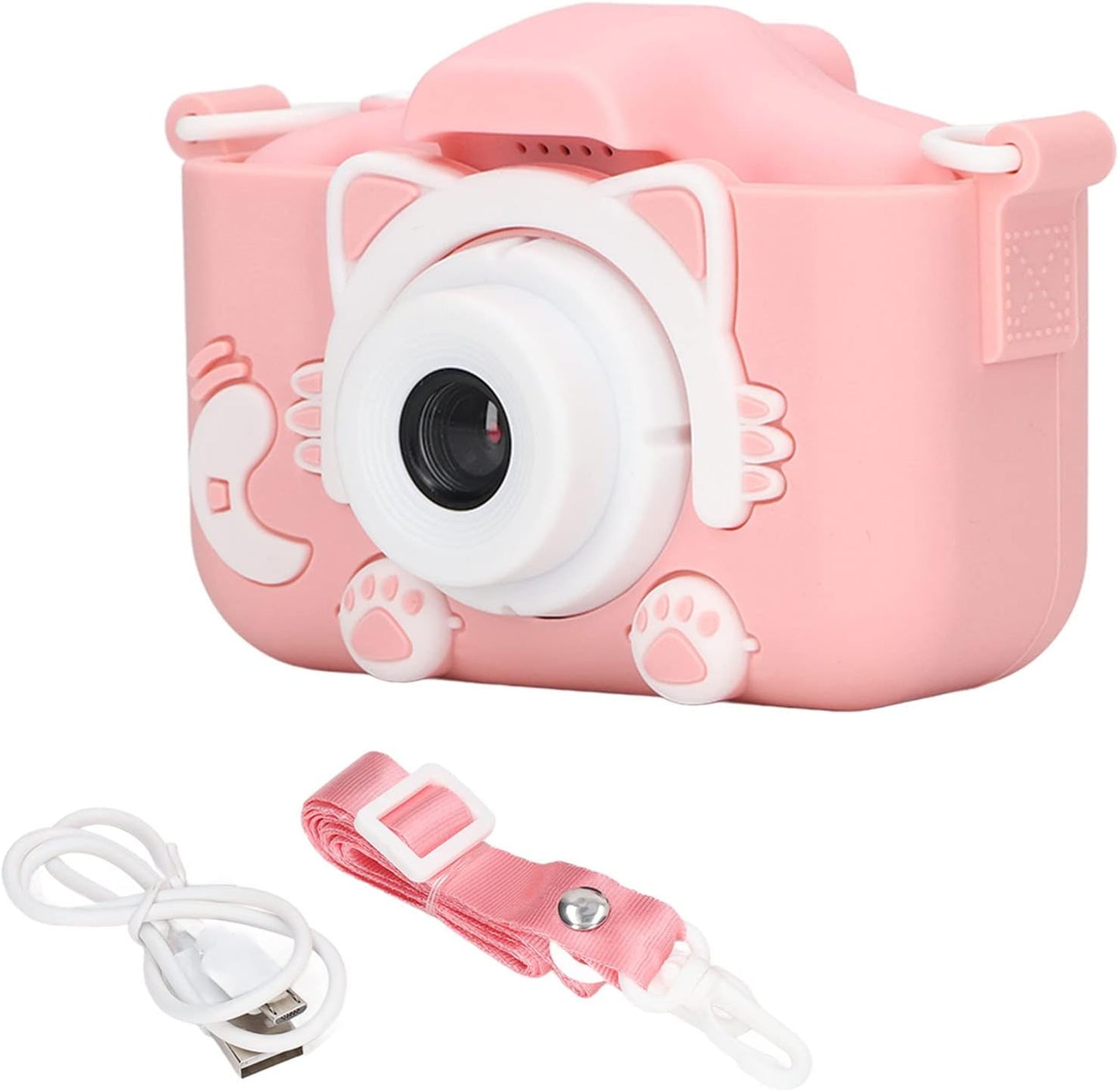 Càmera per a Nens 20MP HD 2.0” + Targeta 32GB – Blava i Rosa, Compacta i Divertida
