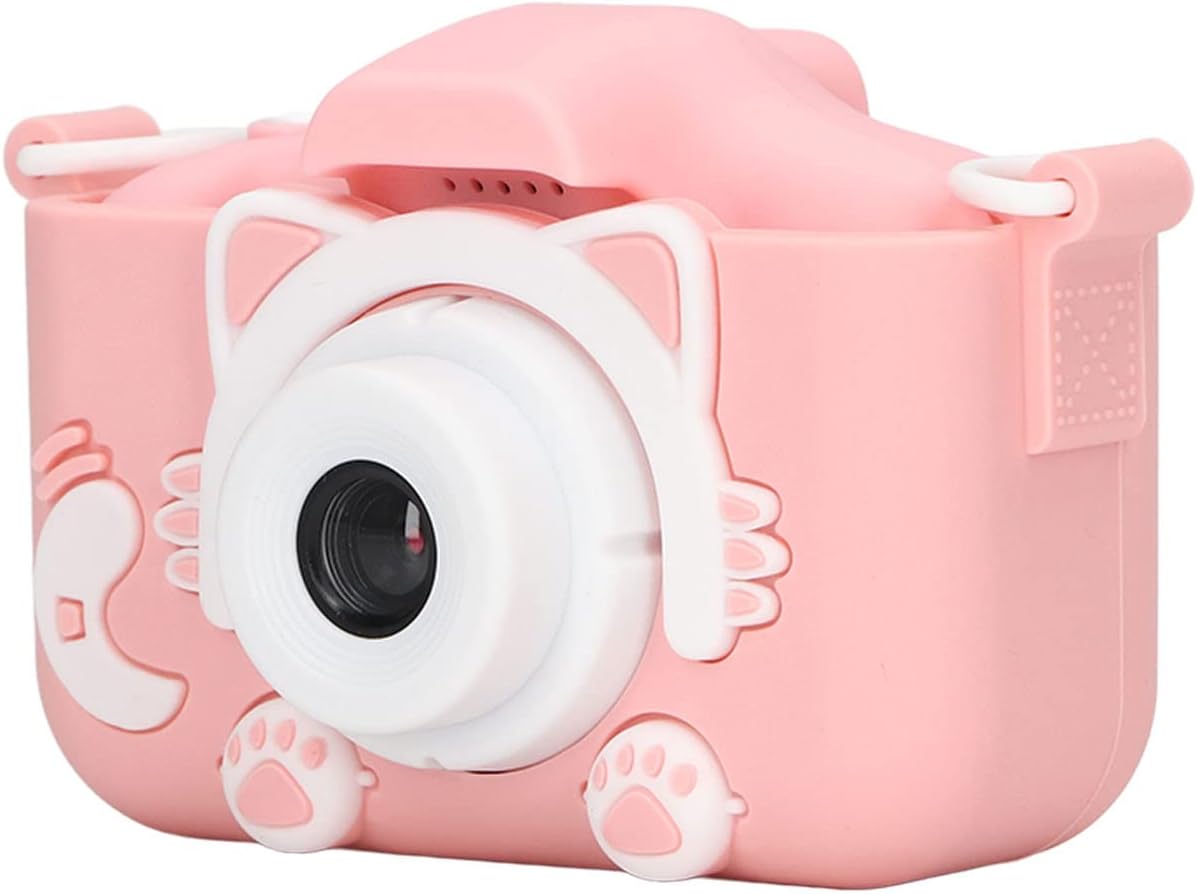 Càmera per a Nens 20MP HD 2.0” + Targeta 32GB – Blava i Rosa, Compacta i Divertida