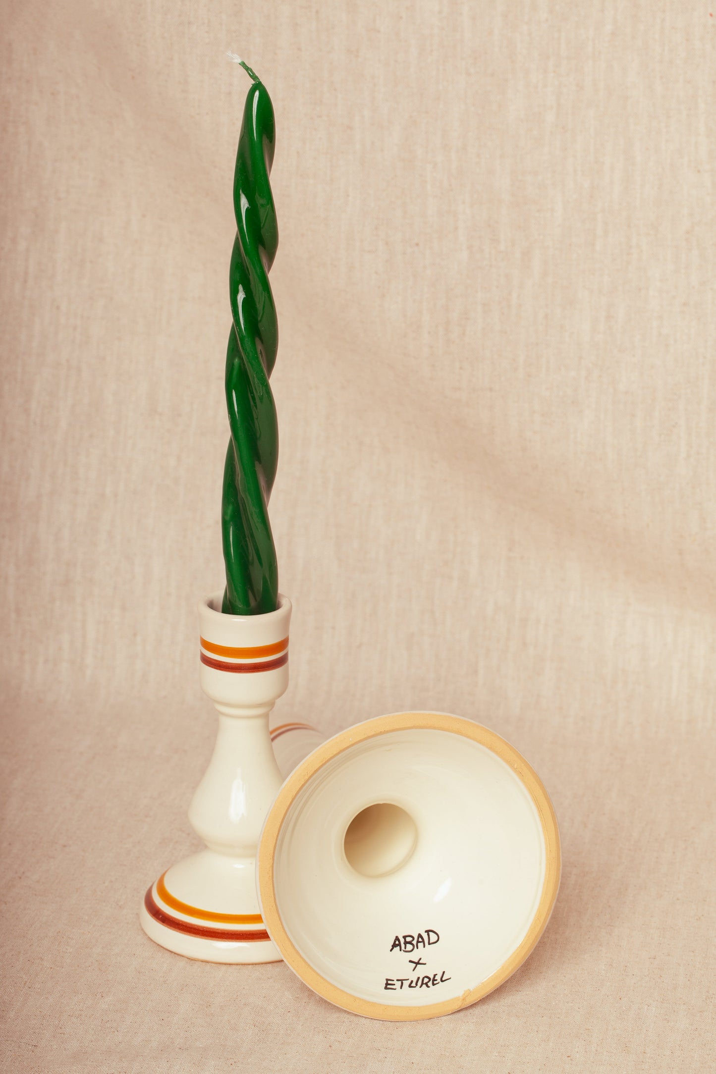Candelabros ceramica puente