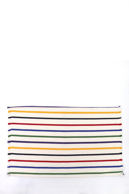 Mantel individual tejido canario mix color (pack de 2)