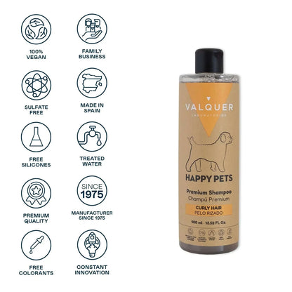 Champú Pelo Rizado "Happy Pets"