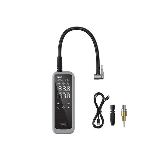 Inflador Portàtil Sense Fils amb Powerbank 5000 mAh – Pantalla LCD i Llum LED