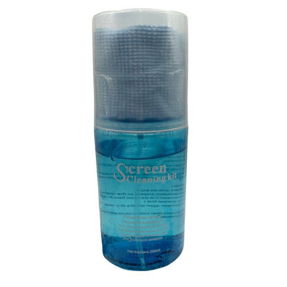 Kit de Neteja per a Pantalles LCD 200ml + Netejador de Microfibra