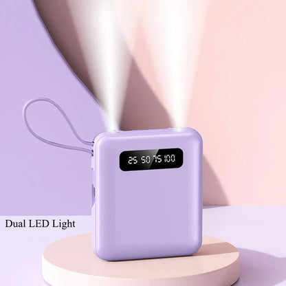 Power Bank 10000 mAh amb Cables Integrats
