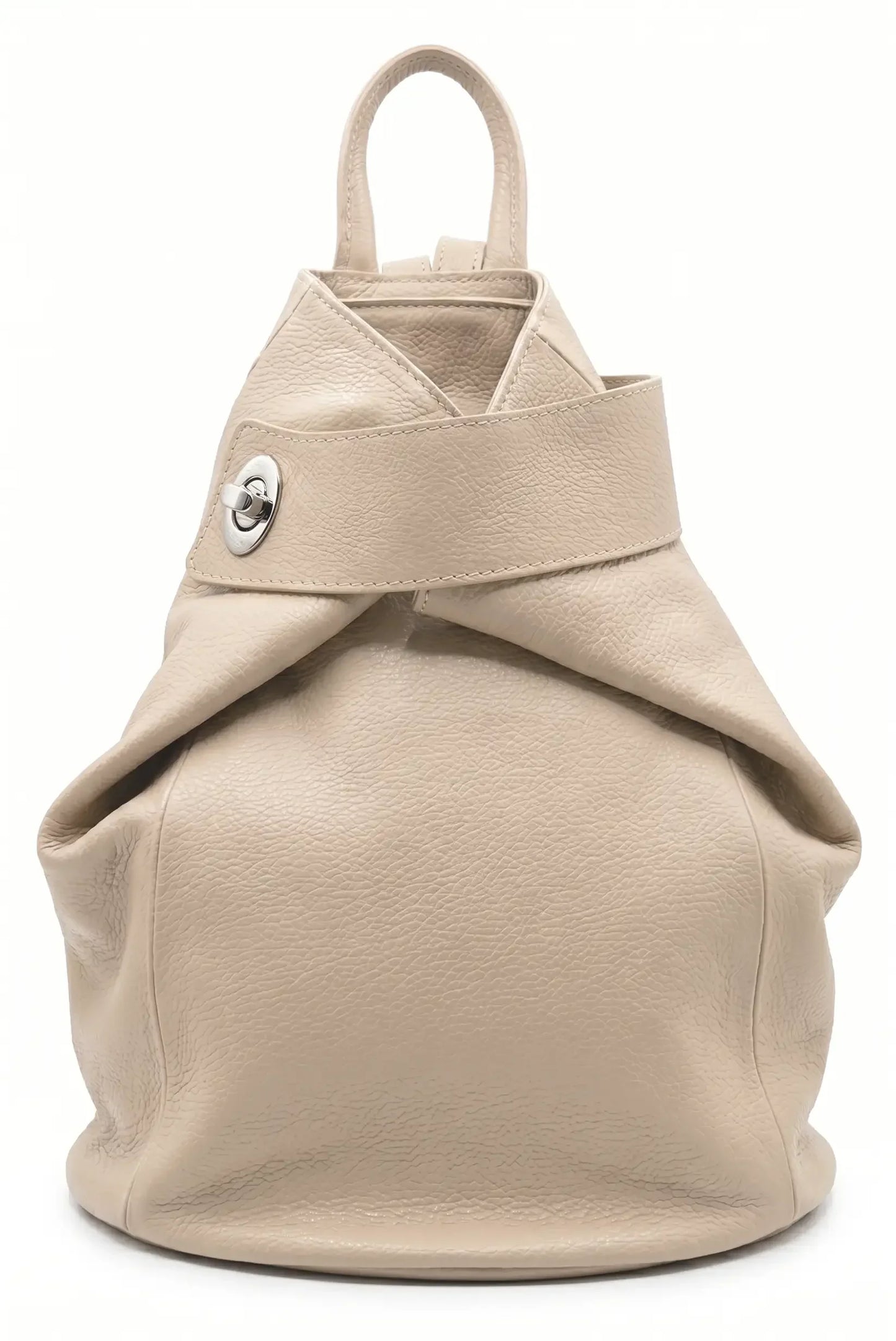 Mochila mujer grande piel pirámide