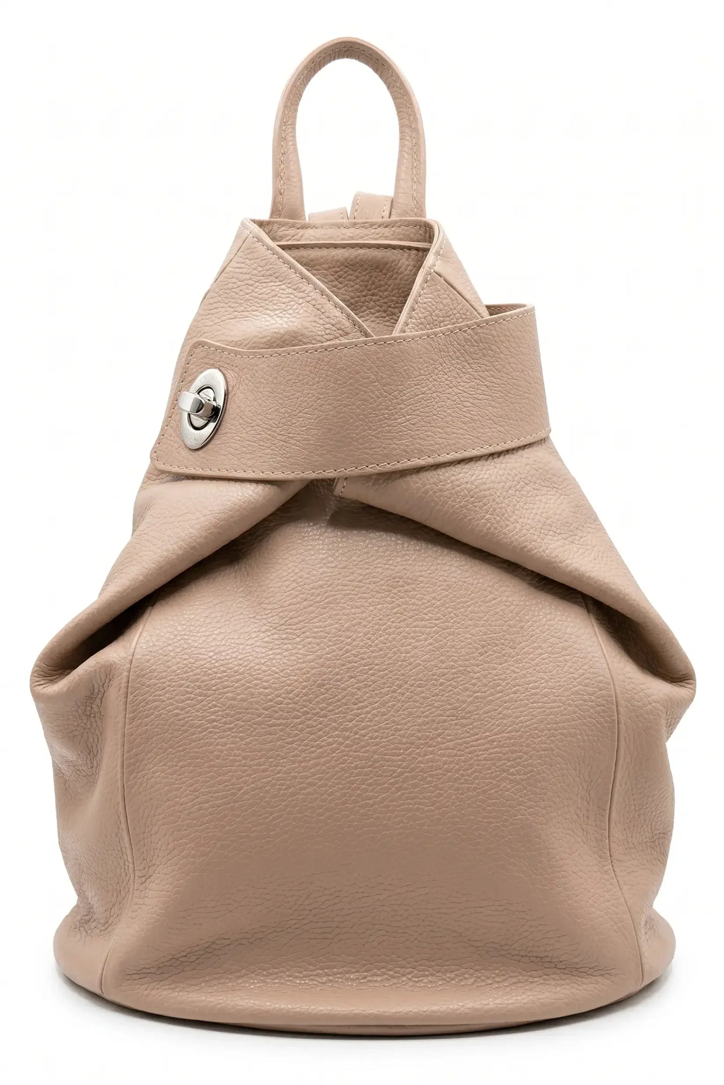 Mochila mujer grande piel pirámide