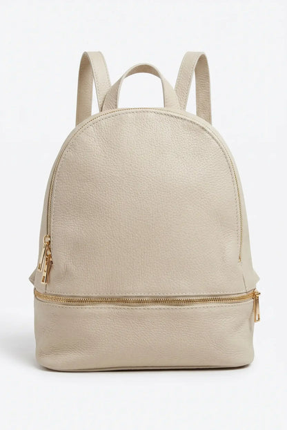 Mochila urbana mujer pequeña piel