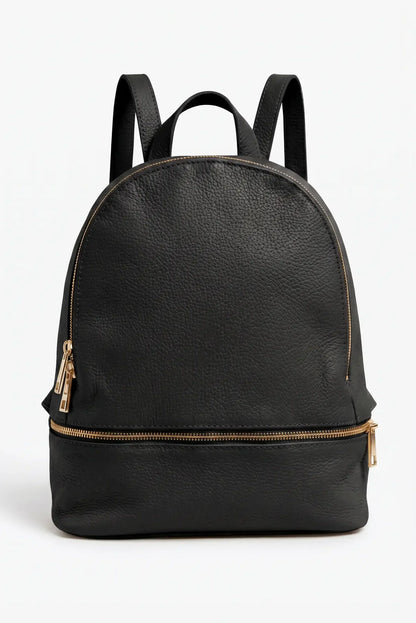 Mochila urbana mujer pequeña piel