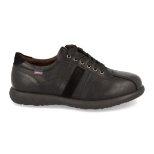 Zapato de hombre con cordones color negro
