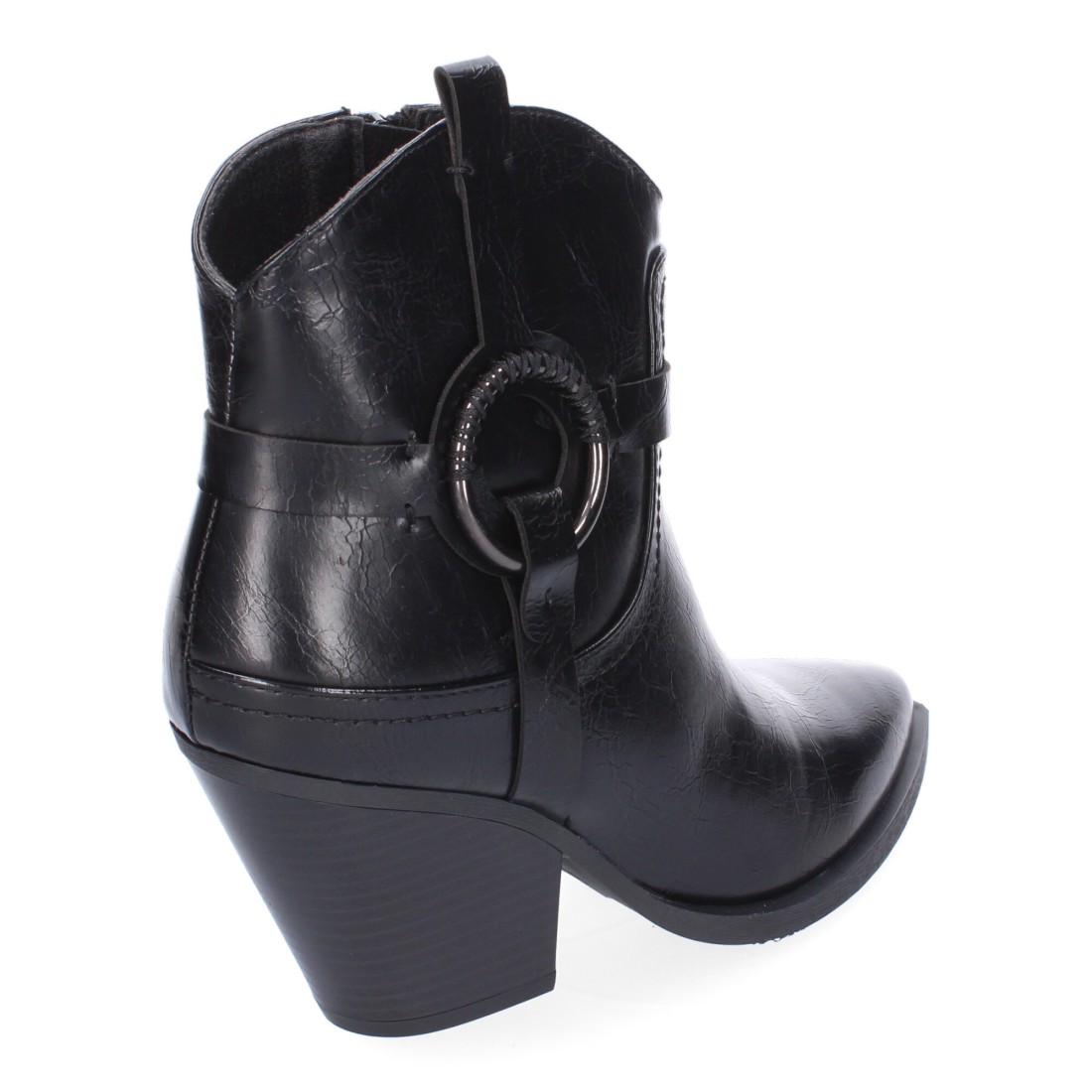 Botín cowboy para mujer color negro - Imagen 4