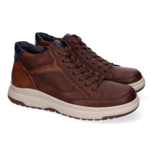 Zapatilla abotinada Casual hombre color marrón